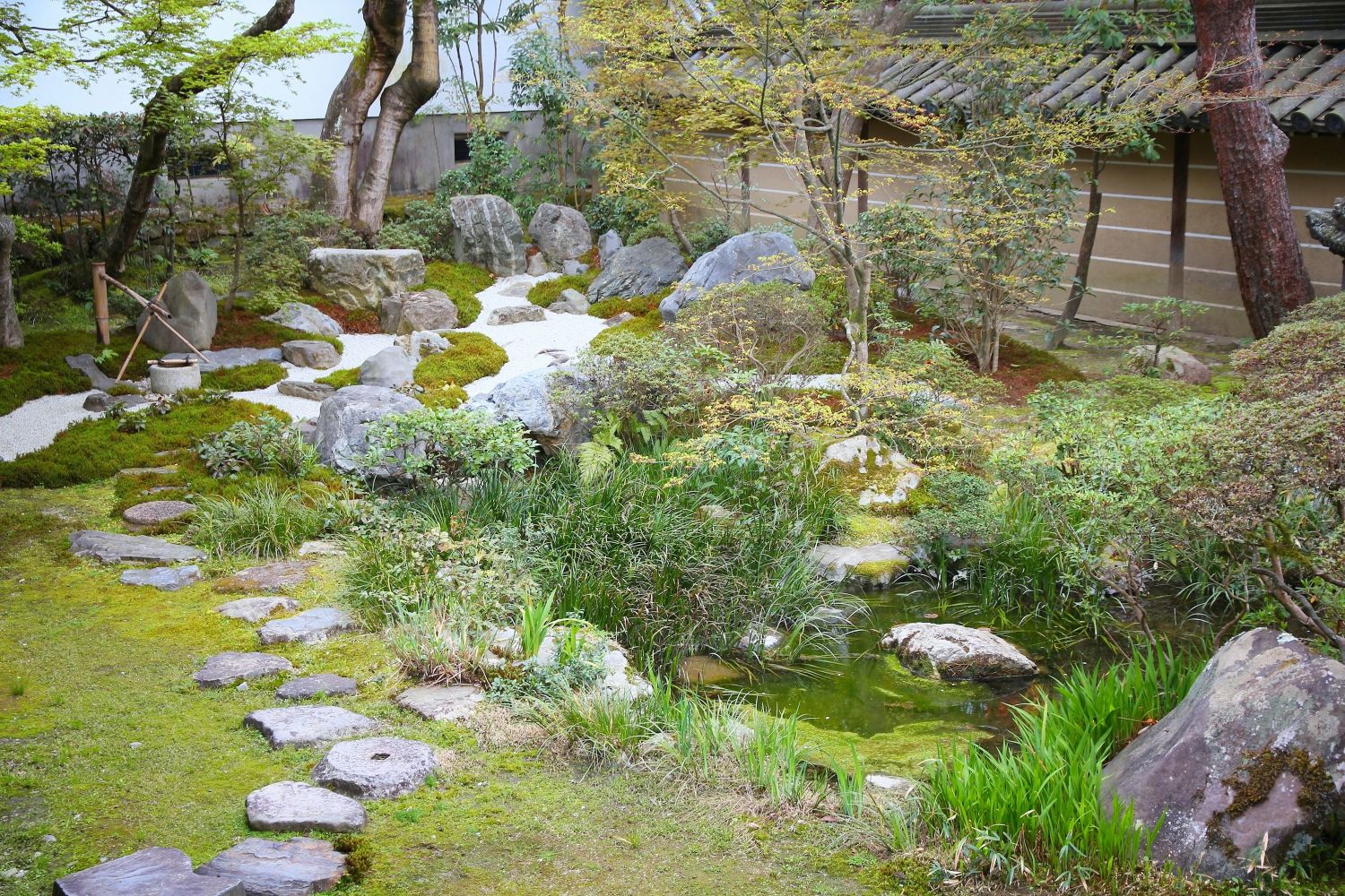 Japanese-style gardening